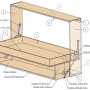 Tek kişilik yatay masalı sistem